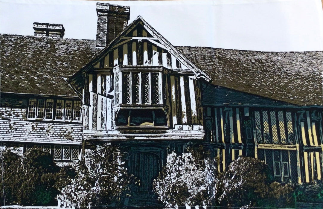 The Iconic Dixter Porch Tea Towel