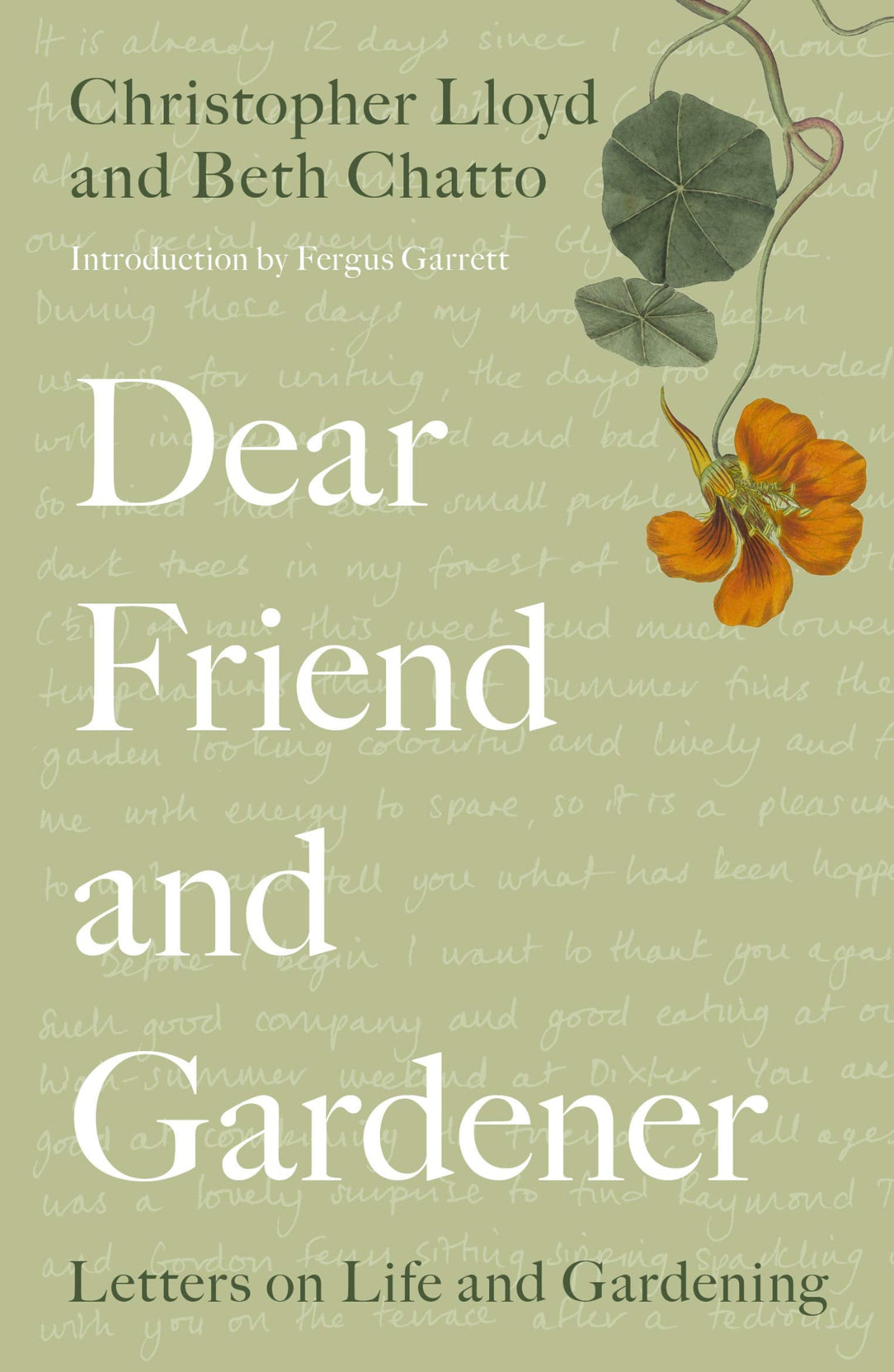 dear friend and gardener book cover