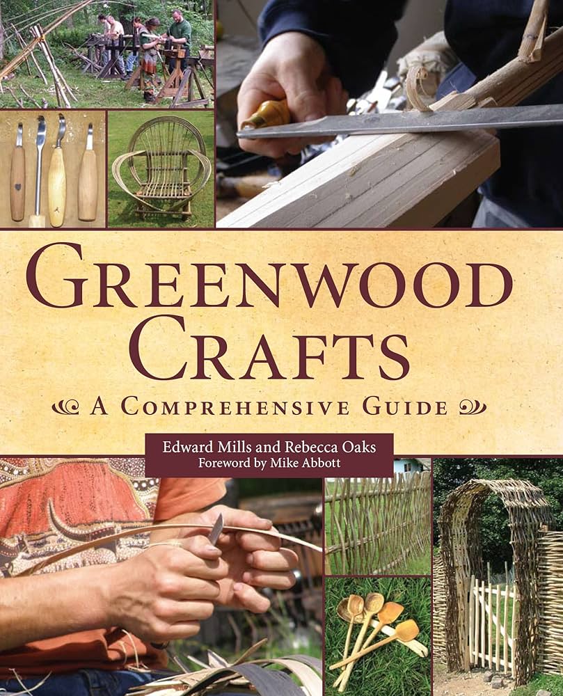 green wood crafts book cover