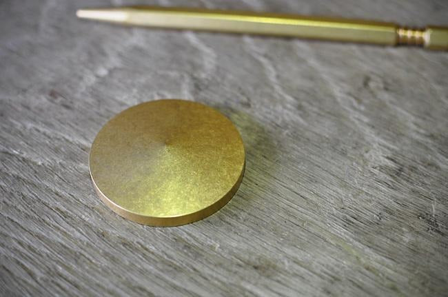 Brass Paperweight