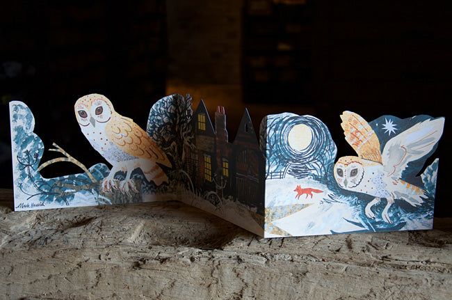 Owl Fold Out Card